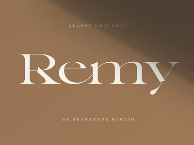 Remy - Classy Chic Font beauty branding chic chic font chic fonts chic typeface classy classy chic classy chic font classy font classy fonts classy logo design font logo logos shape typeface unique unique font