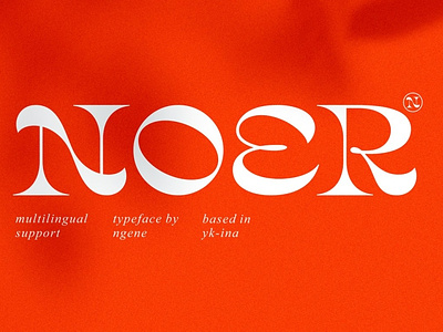 Noer Typeface