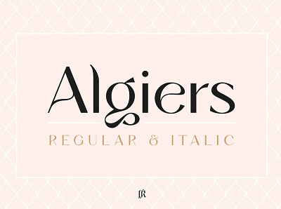 Algiers - A Modern Sans Serif branding design elegant elegant fonts font font design fonts collection lettering logo minimal modern modern fonts modern sans modern sans serif sans serif sans serif font serif font serif fonts typeface typography