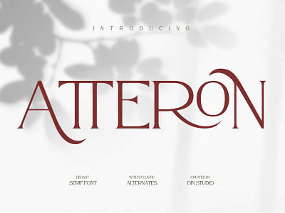 Atteron-Elegant Serif Font art branding calligraphy font design elegant elegant fonts elegant serif elegant serif font font design fonts collection lettering modern calligraphy modern fonts professional sans serif sans serif font sans serif fonts serif serif font serif fonts