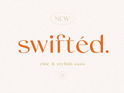 Swifted - Chic & Stylish Sans calligraphy chic design font font design fonts fonts collection lettering logo modern modern calligraphy sans sans serif sans serif font serif font serif fonts stylish stylish font text text font