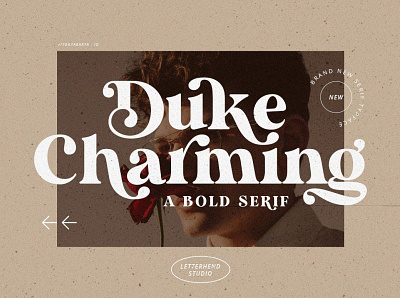 Duke Charming - A Unique Bold Serif bold bold serif calligraphy design font font awesome font design font family fonts fonts collection lettering lettering art logo modern fonts sans serif serif serif font serif fonts unique unique font