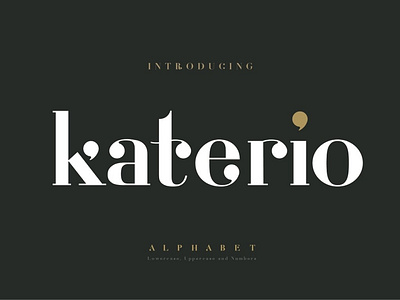 elegant fonts alphabet