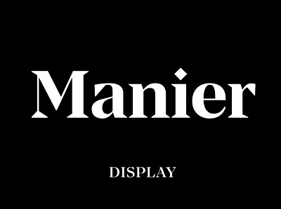 Manier – Sharp Serif Typeface design elegant fonts font design fonts collection lettering logo minimal modern modern fonts professional sans serif serif serif font serif fonts sharp sharp serif sharp serif typeface simple typeface typography