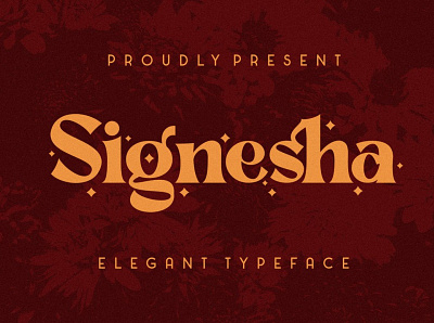 Signesha Elegant Typeface art branding calligraphy design elegant elegant fonts font design fonts collection ligature ligatures modern calligraphy modern fonts sans serif sans serif font serif font serif fonts typeface typeface design typefaces typography