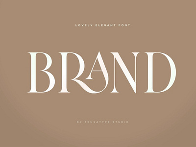 Brand - Lovely Elegant Font design elegant font elegant fonts elegant serif font font design fonts fonts collection logo logo design logo font love font lovely lovely font modern fonts sans serif sans serif font serif serif font serif fonts