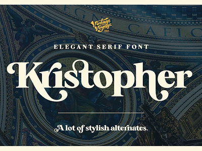 Kristopher Font beautiful beauty calligraphy fonts elegance elegant fonts elegant serif font design font family fonts collection lettering fonts logo fonts luxury fonts modern modern fonts modern ligature fonts retro fonts sans serif serif serif fonts typeface