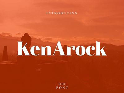 Kenarock - Serif Font branding font design fonts collection logos minimal font minimal fonts minimalistic minimalistic font modern font modern fonts modern serif modern serif font pretty retro serif serif font serif logo trending vintage wedding