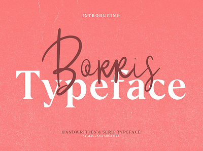 Borris Font Duo - Free Sans calligraphy fonts elegant fonts font design font duo fonts collection free sans handwriting fonts handwritten handwritten font handwritten fonts handwritten logo lettering fonts logo fonts modern fonts sans font sans serif sans serif font serif font serif fonts serif typeface