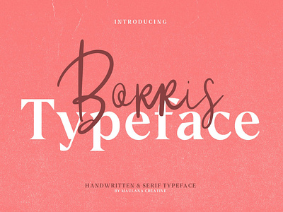 Borris Font Duo - Free Sans calligraphy fonts elegant fonts font design font duo fonts collection free sans handwriting fonts handwritten handwritten font handwritten fonts handwritten logo lettering fonts logo fonts modern fonts sans font sans serif sans serif font serif font serif fonts serif typeface