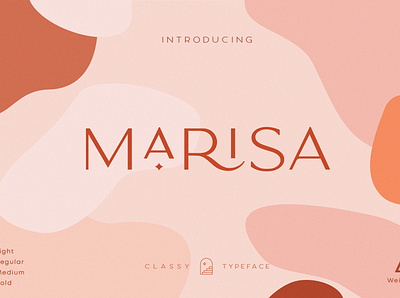 Classy Marisa - Elegant Typeface bold bold fonts classy classy font classy fonts elegant elegant font elegant fonts font design fonts collection light font logo medium font modern fonts regular font sans serif serif serif font typeface typography