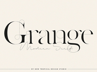 Grange - Premium Serif Font art deco chic classic display font fashion font girlboss lettering modern fonts monogram sans serif sans serif font sans serif fonts sans serif typeface serif serif display font serif font serif fonts serif logo serif typeface