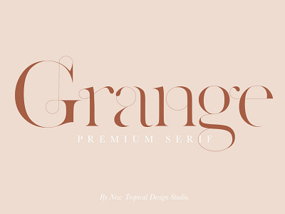 Grange - Premium Serif Font branding display font elegant fonts font design font family fonts collection lettering fonts logo fonts luxury fonts modern modern fonts sans serif sans serif font sans serif fonts sans serif typeface serif serif font serif fonts serif typeface stylish fonts