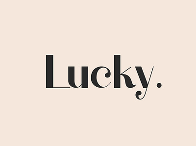 Lucky | Modern San Serif beautiful branding elegant fonts font design fonts collection lettering fonts luxury modern font modern fonts modern sans serif proffesional san serif sans serif sans serif font sans serif fonts sans serif typeface serif serif font serif fonts serif typeface