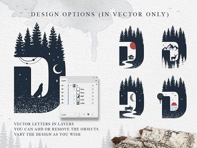 Into The Wild - Double Exposure Font adventure adventure font animals bear branding camp color font deer double exposure double exposure font double exposure fonts font design fonts collection landscape logo nature nature font postcard wild wild font