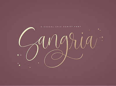 Sangria Script Font branding calligraphy calligraphy font calligraphy fonts design font font awesome font design font family fonts lettering logo modern modern calligraphy script script font script fonts script typeface typeface typography