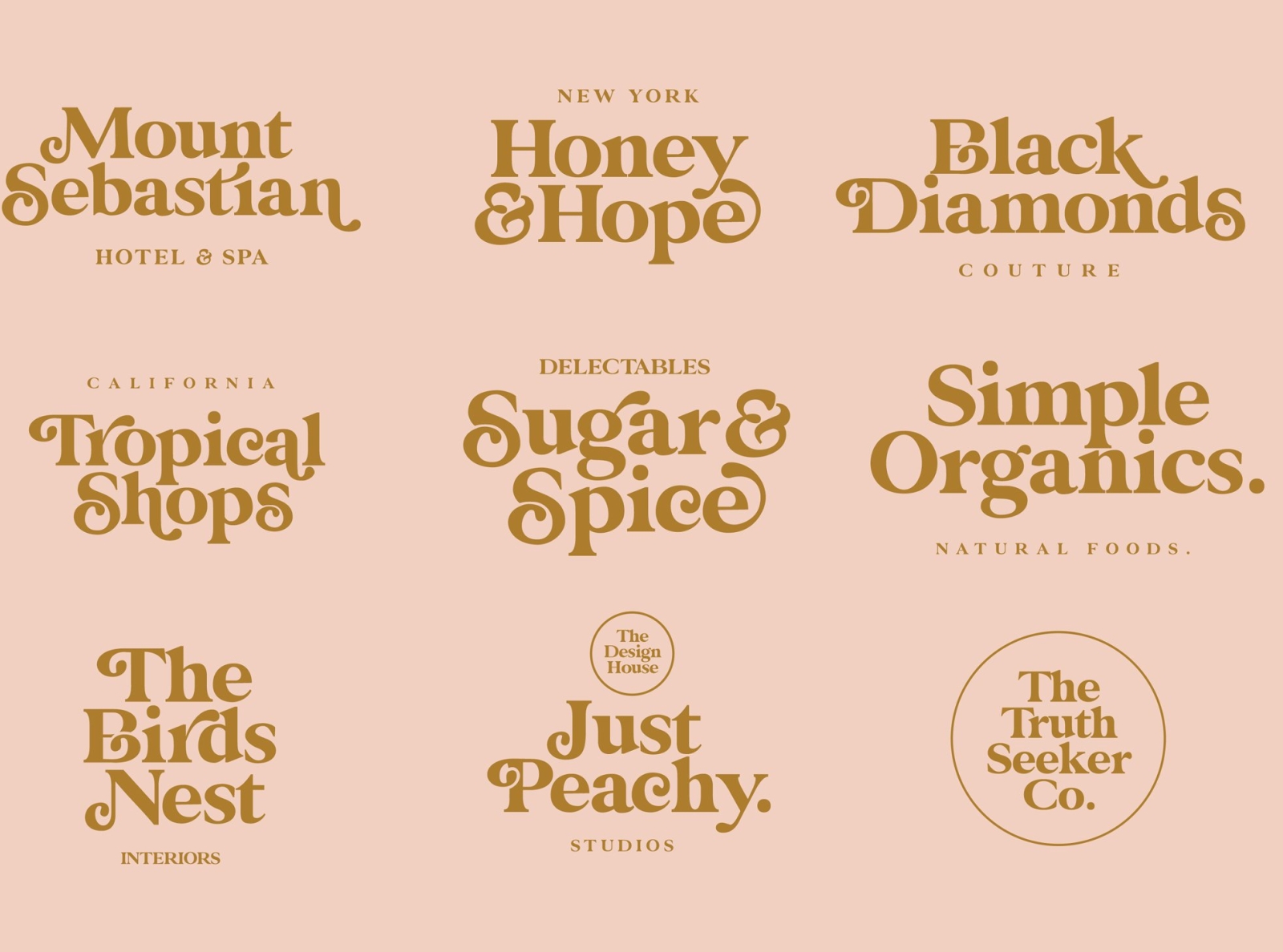 vintage typeface