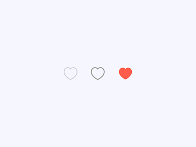 Heart Icon 2020 app design ecommerce heart icon icon design icons illustration outline icon skroutz ui web