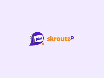 Skroutz plus brand branding design logo skroutz