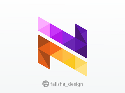 n colorfull logo idea