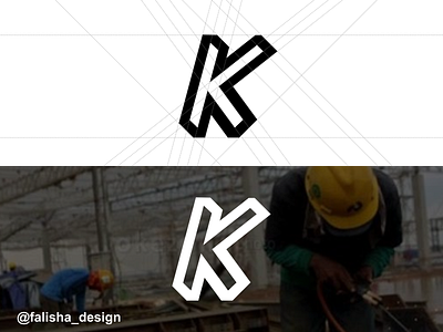 letter k logo design