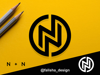 nn logo 3d abstract box branding circle design flat hexagon icon identity illustration initials logo logodesign monogram n nn symbol vector