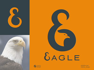 letter E eagle logo