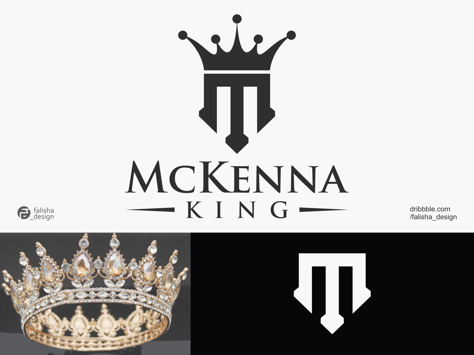 Lion king logo design golden Royalty Free Vector Image