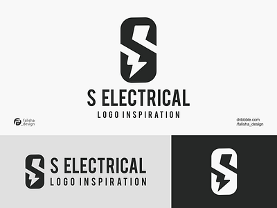 s electrical logo inspiration 3d abstract brand identity branding clothing company design electrical flat icon illustration logo logoawesome logoinspiration mechanical monogram s simple symbol vector