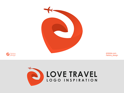 love travel logo inspiration