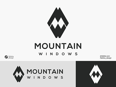 mw mountain windows logo inspiration 3d abstract awesome brand identity branding clothing company design icon illustration logo logoinspiration m minimal monogram mountain mw symbol vector w