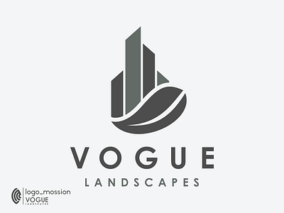 vogue landscape logo design