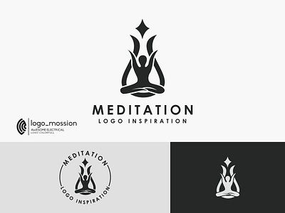 meditation logo design