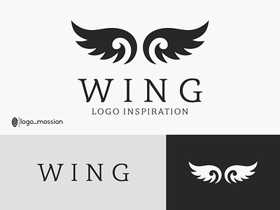wing logo design 3d abstract awesome bird brand identity branding company design flat graphicdesigns icon illustration logo logodesigns logoinspiration logos monogram phoenix vector wings