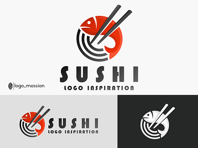 sushi logo design 3d abstract artist brand identity branding branding design design flat icon illustration illustrations japan logo logodesigns logoinspiration logotype monogram sketch sushi vector