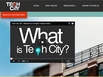 Tech City resources sign up tech tech city ui ux web design website