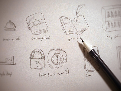 Sketches concept development idea process sketch workshop
