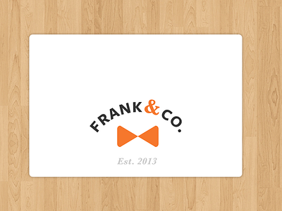 Frank & Co Round branding illustration logo design prototype sticker