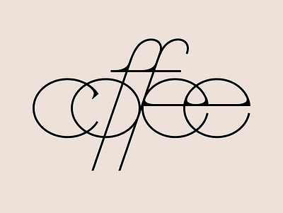 COFFEE custom customtype lettering logo type typography