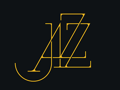 Jazz Lettering jazz lettering lettering art lettering challenge type typography typography design vector