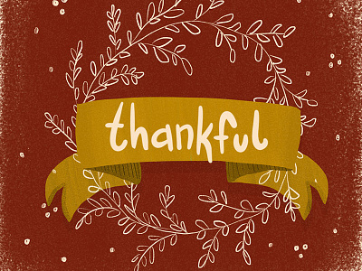 Thankful autumn fall illustration november thankful thanksgiving