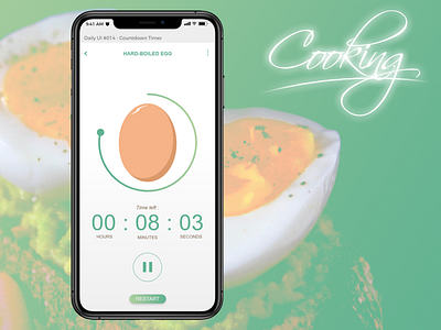 Daily UI #014 - Countdown Timer 014 adobe xd countdown timer daily ui mobile ui design