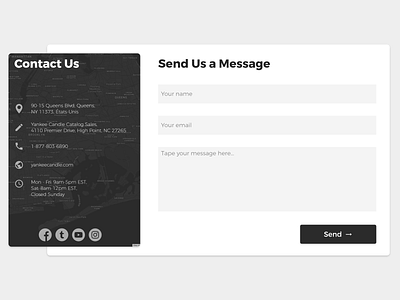 Daily UI #028 - Contact Us 028 adobe xd contact us daily ui ui design web