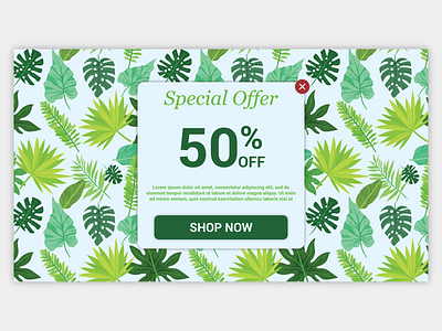 Daily UI #036 - Special Offer