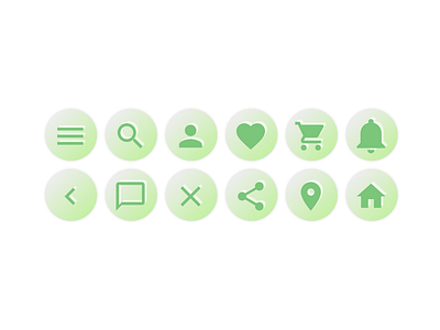 Daily UI #055 - Icon Set