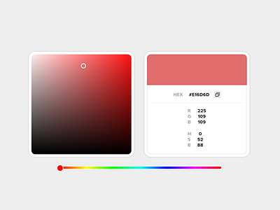 Daily UI #060 - Color Picker