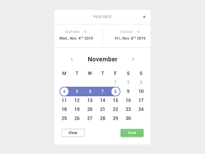 Daily UI #080 - Date Picker 080 adobe xd daily ui daily ui challenge date picker mobile mobile ui ui visual interface web webdesign