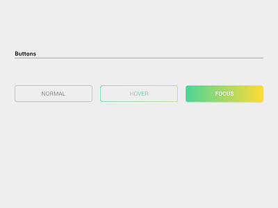 Daily UI #083 - Buttons