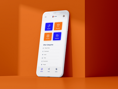 Shareit Like App Design