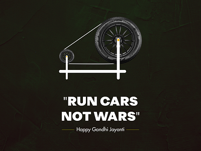 GandhiJayanti 2october automobileads automobileposters automotive charkha gandhijayanti gandhiji illustrator photoshop art poster a day poster art poster design